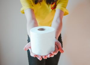 Toilet paper roll tissue coronavirus unsplash