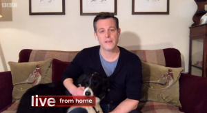 Matt Baker self-isolating