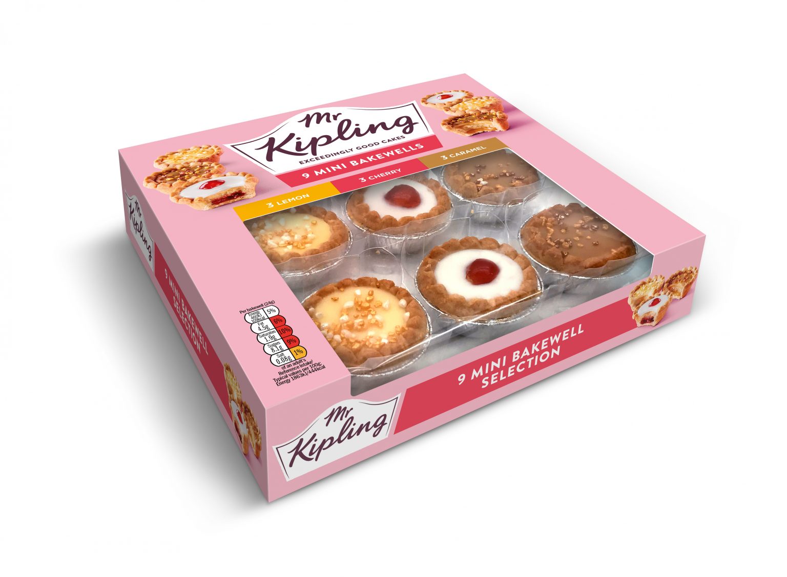 Mr Kipling launches bitesized cake selection boxes Entertainment Daily