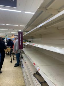 Sainsbury's Whitstable elderly hour