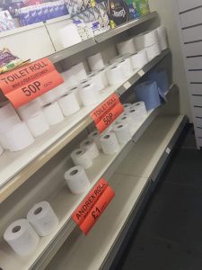 toilet roll price inflated