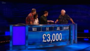 The Chase contestant Barry, who was mocked for being a lord