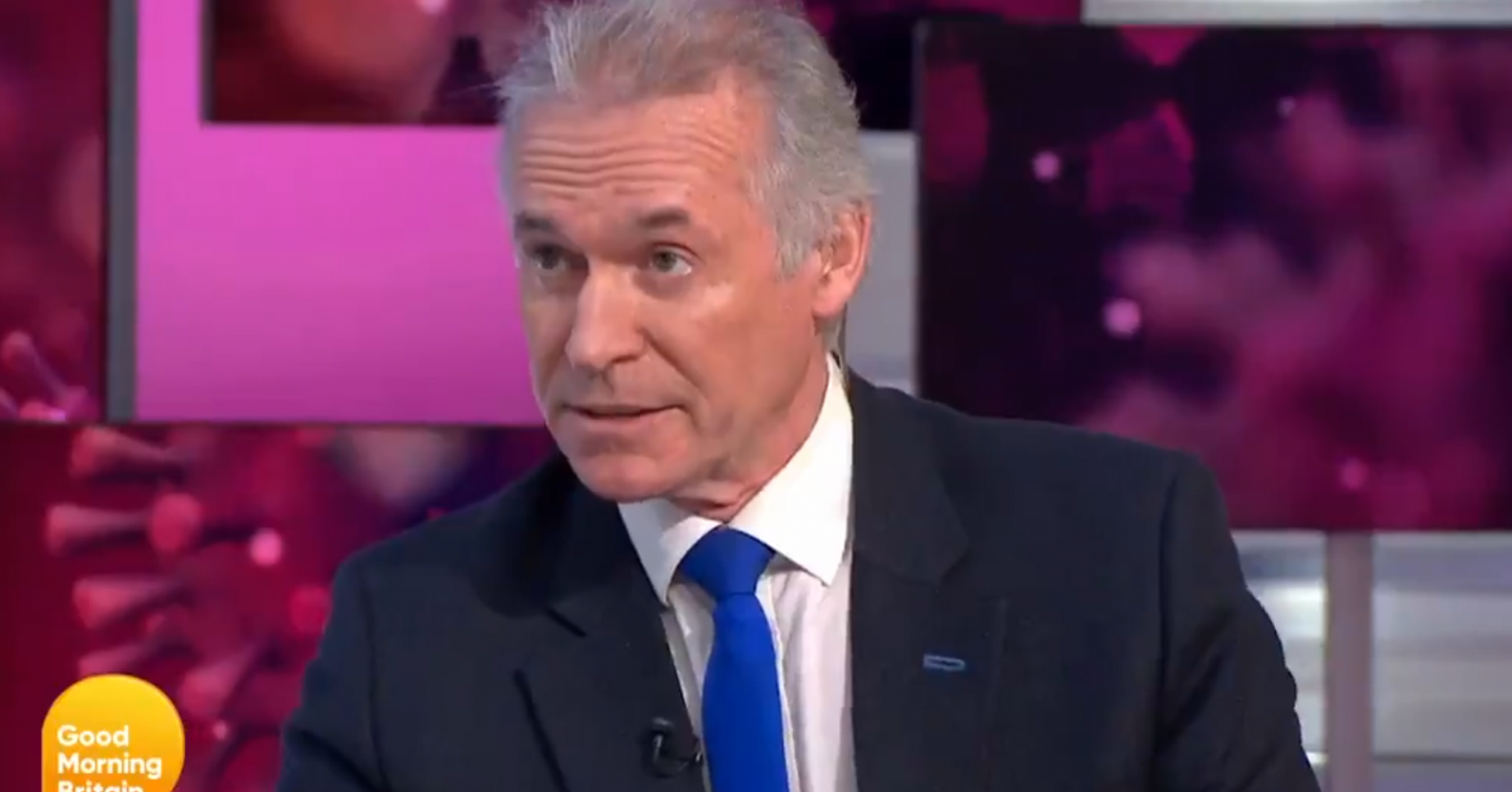 Dr Hilary Jones Good Morning Britain (Credit: ITV)