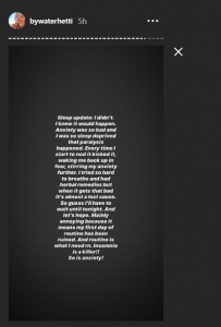 Former EastEnders actress Hetti Bywater 