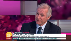 Dr Hilary Jones Good Morning Britain March 24