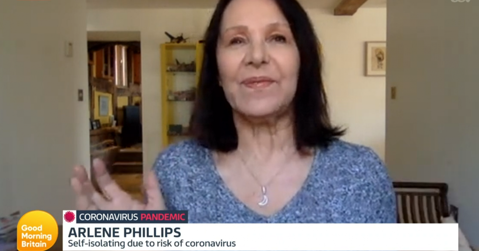 Arlene Phillips Good Morning Britain (Credit: ITV)