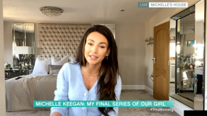 Michelle Keegan on This Morning - Credit: ITV