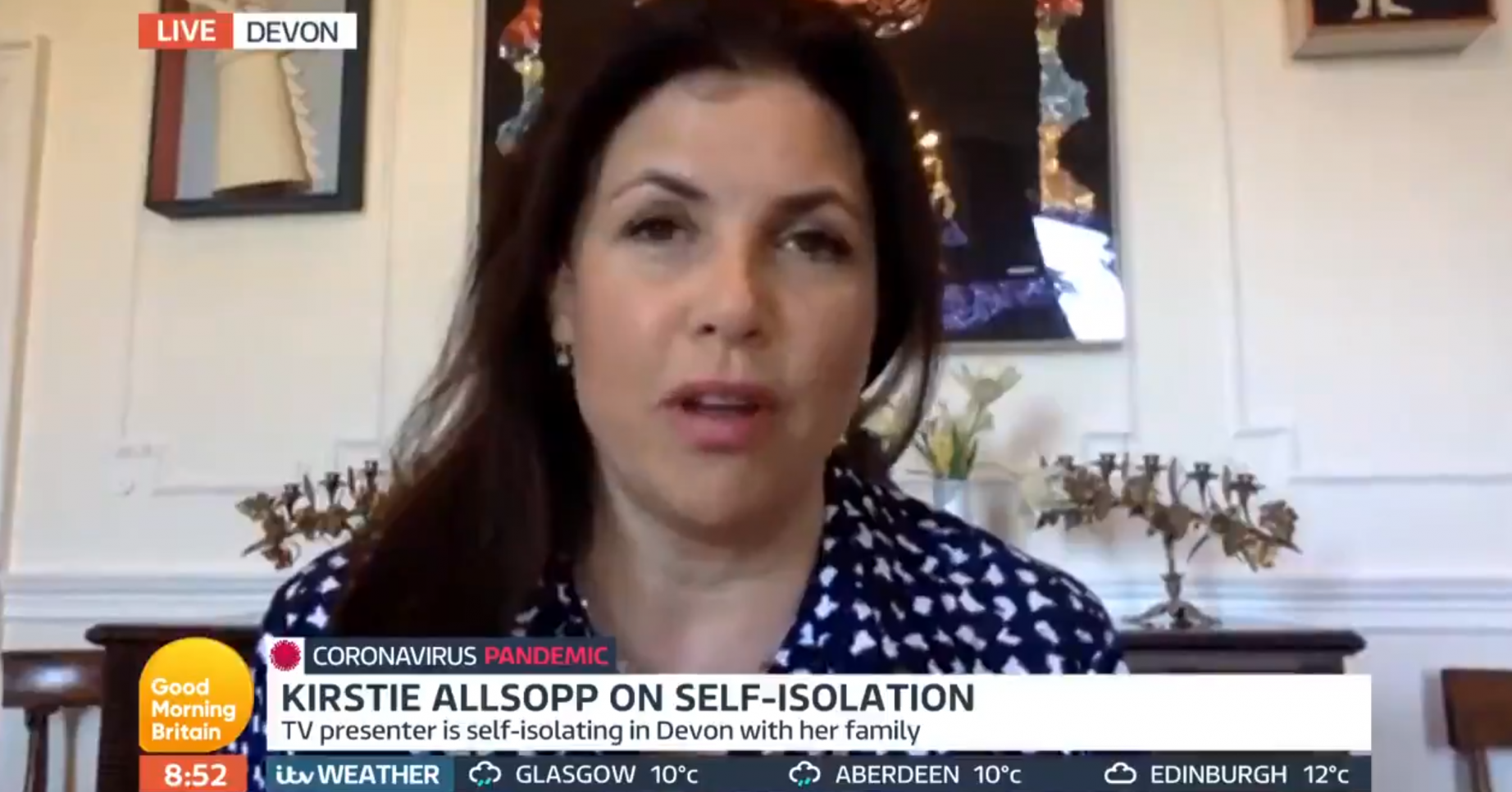Kirstie Allsopp Good Morning Britain (Credit: ITV)