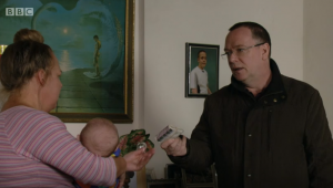 EastEnders fans fear Karen Taylor is leaving after Ian pays her to leave Walford