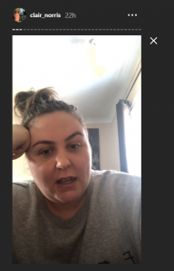 EastEnders' Clair Norris admits she 'feels useless' in self-isolation