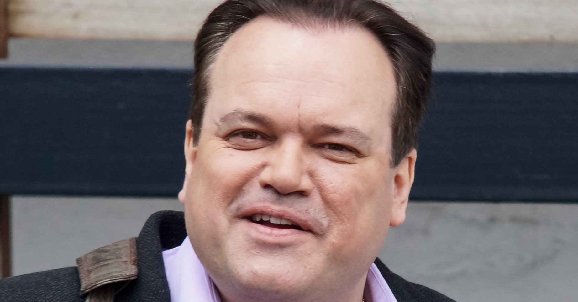 Celebrities are pictured leaving the ITV Studios in London after appearing on Loose Women. Worldwide Rights Pictured: Shaun Williamson Ref: SPL4052428 140313 NON-EXCLUSIVE Picture by: FameFlynet.uk.com / SplashNews.com Splash News and Pictures Los Angeles: 310-821-2666 New York: 212-619-2666 London: +44 (0)20 7644 7656 Berlin: +49 175 3764 166 photodesk@splashnews.com World Rights