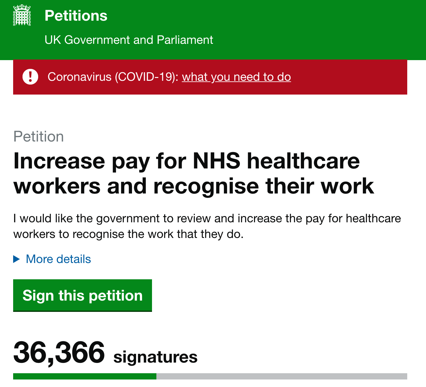 Petition calls for NHS workers to be paid more Entertainment Daily