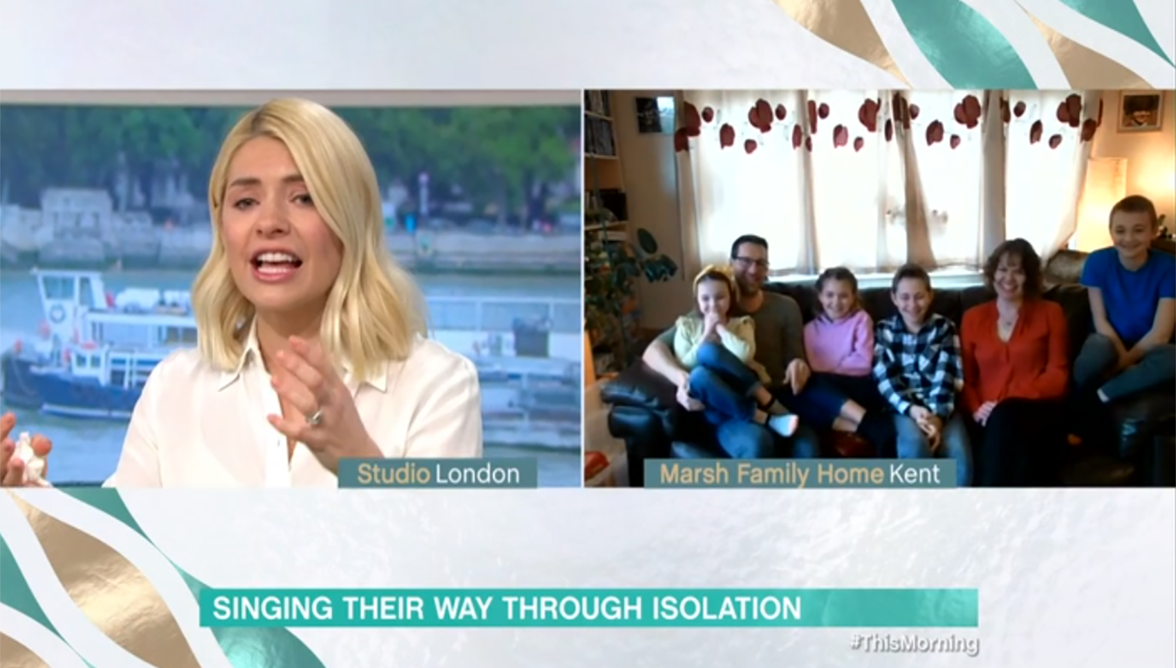 Holly Willoughby on This Morning - Credit: ITV