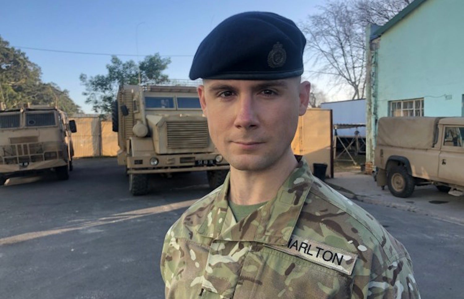 Danny Hatchard EastEnders Our Girl (Credit: BBC)