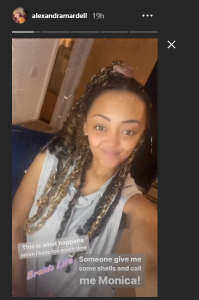 Coronation Street actress Alexandra Mardell shows off her new hair style