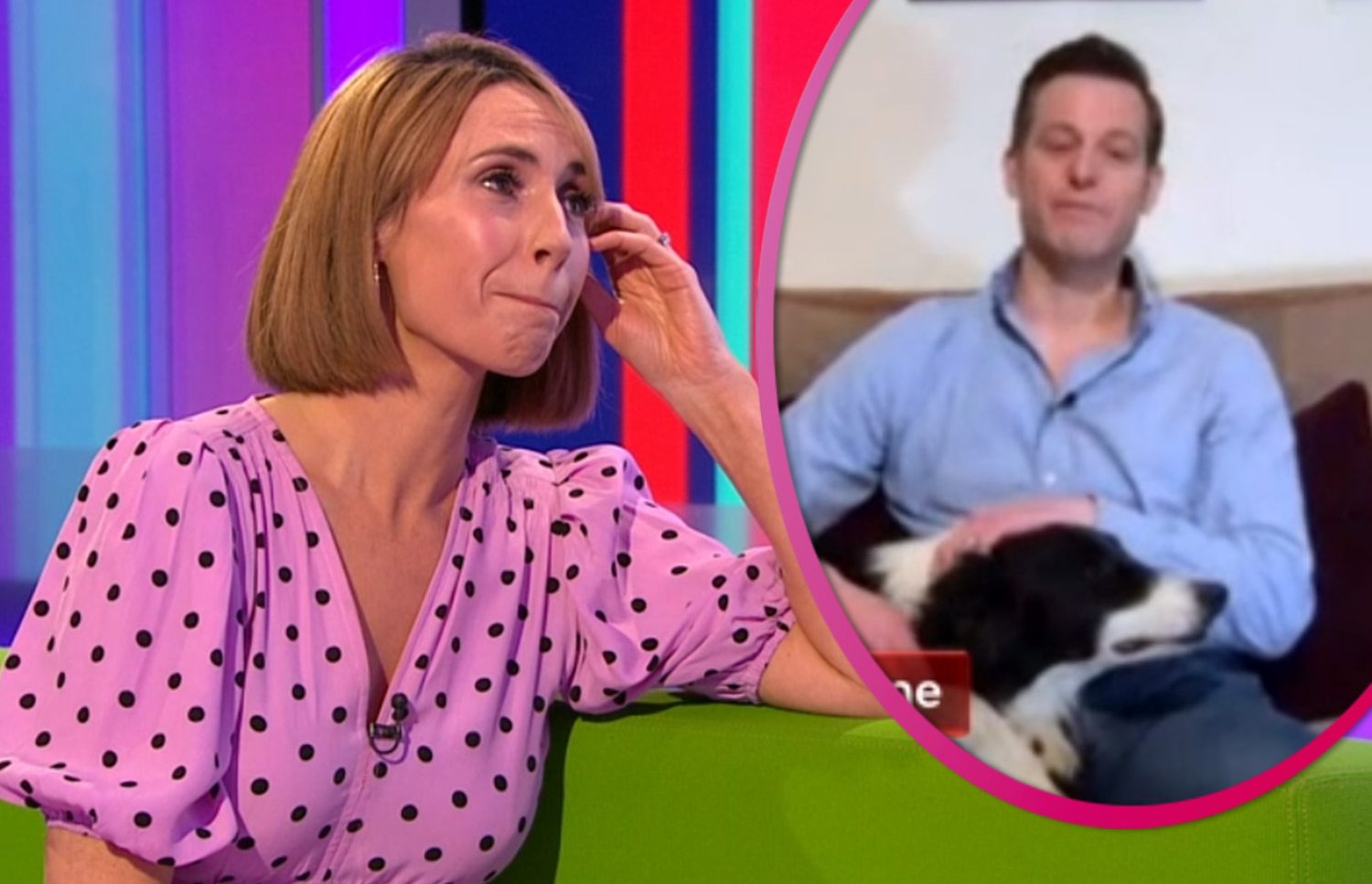 Alex Jones and Matt Baker on The One Show