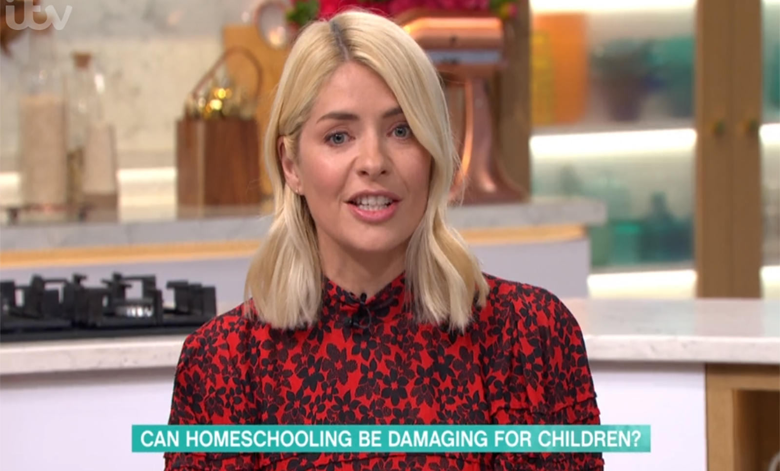 Holly Willoughby on This Morning