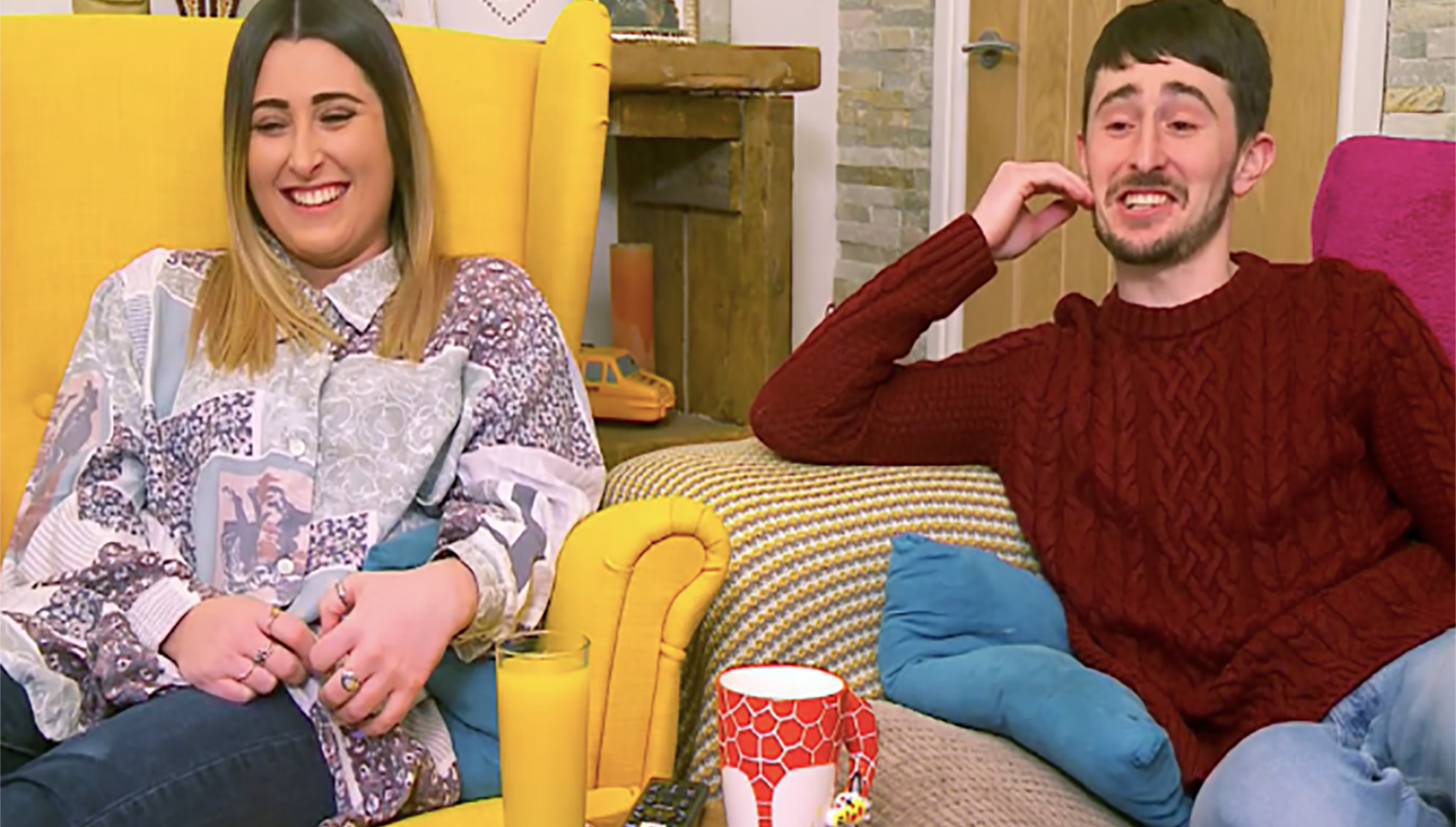 Gogglebox's Pete and Sophie