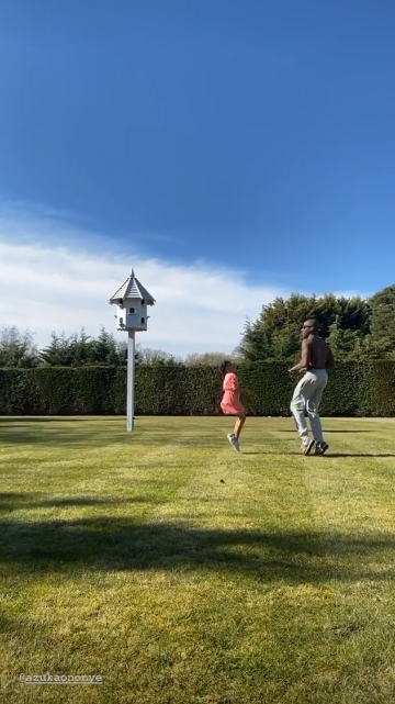 Alesha Dixon garden