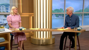 Holly Willoughby on This Morning 