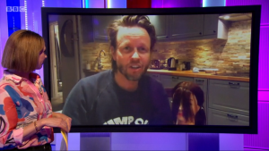 Hairdresser on The One Show 