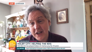 Holby City and Casualty donated medical equipment to the NHS during coronavirus pandemic