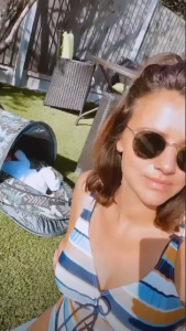 Lucy Mecklenburgh swimsuit