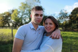 Elizabeth Hall and her son Robert both have Tourette's (Credit: Channel 4) What is Tourette's