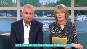 Eamonn Holmes Ruth Langsford on This Morning 