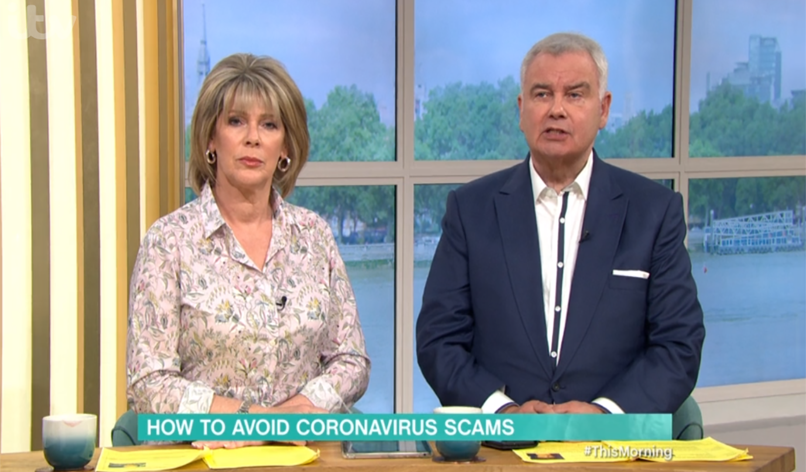 Eamonn Holmes on This Morning