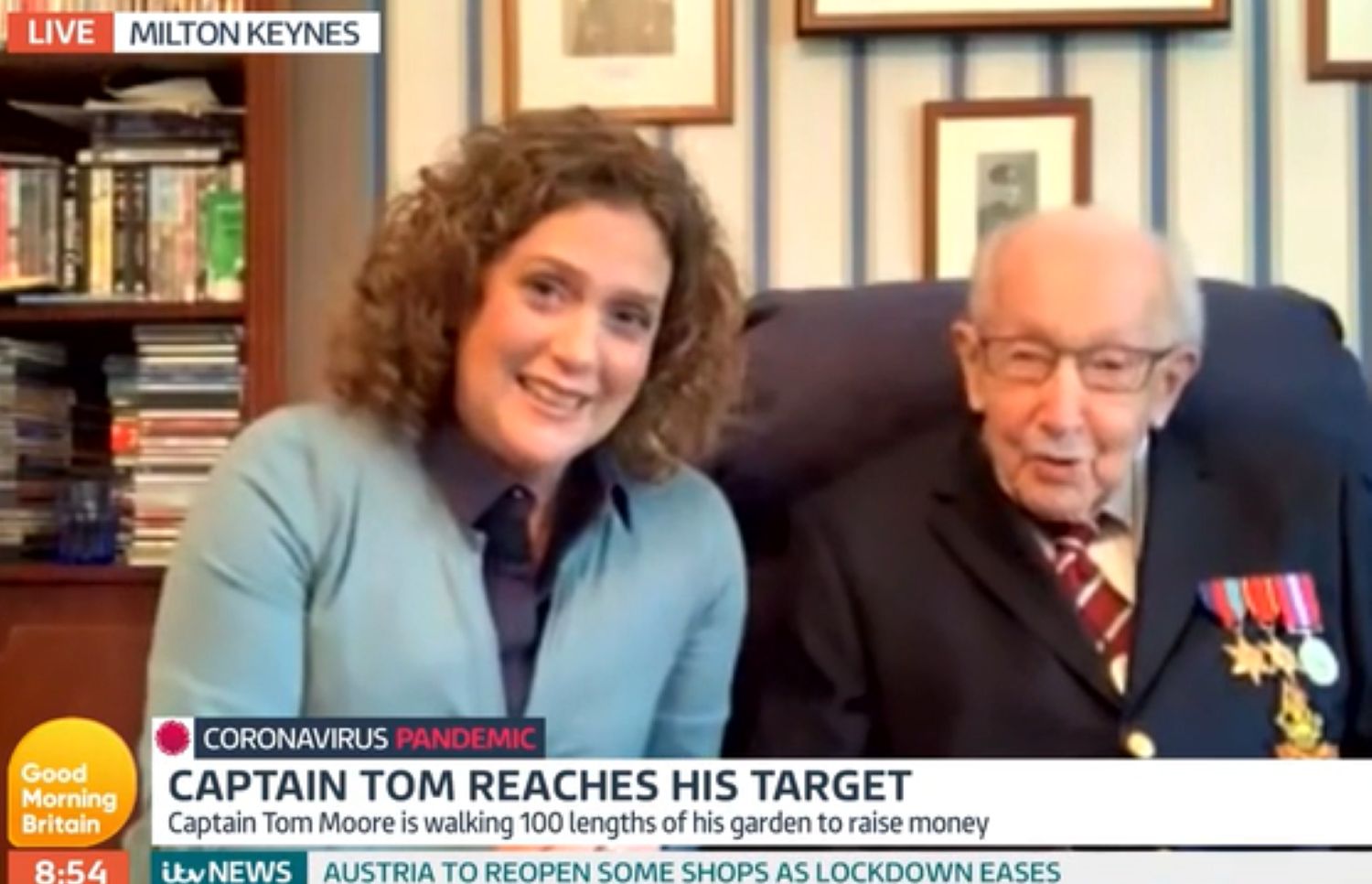 Good Morning Britain Tom Moore