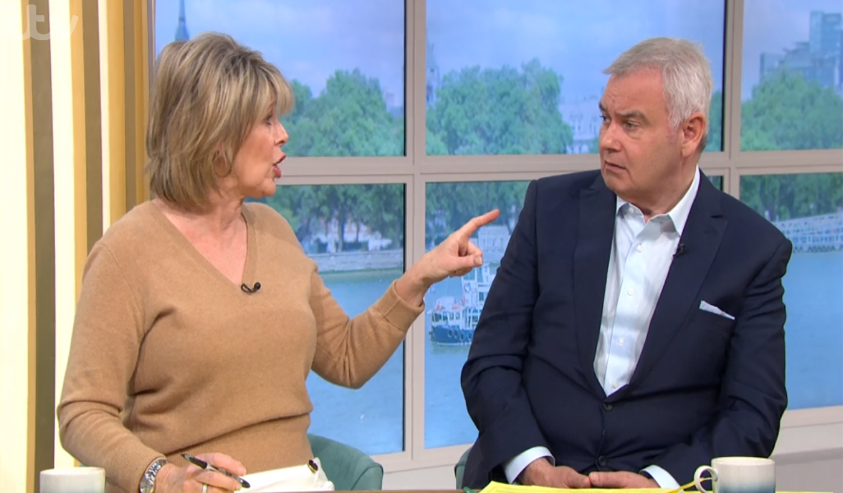 Ruth and Eamonn on This Morning