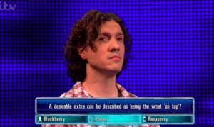 Darragh Ennis The Chase ITV