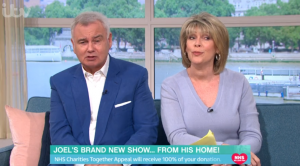 Eamonn Holmes and Ruth Langsford on This Morning