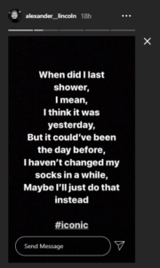 Emmerdale actor Alexander Lincoln shows off new hair as he jokes about when he last showered