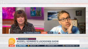 Russell Howard on GMB 