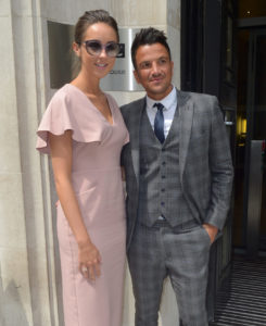 Emily Andre and Peter Andre