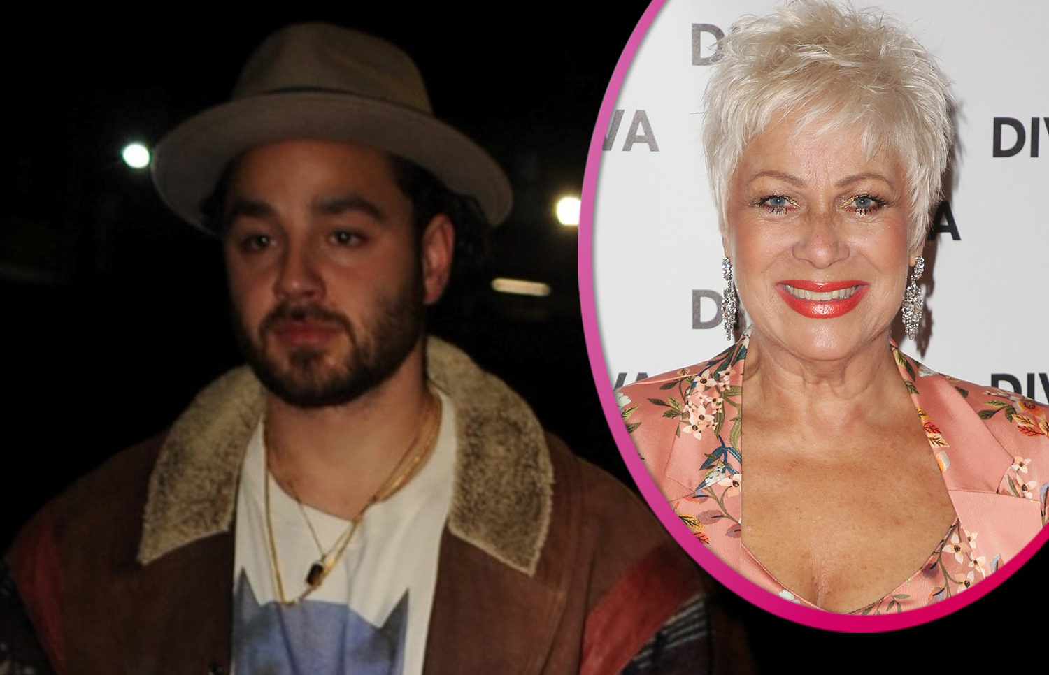Adam Thomas and Denise Welch