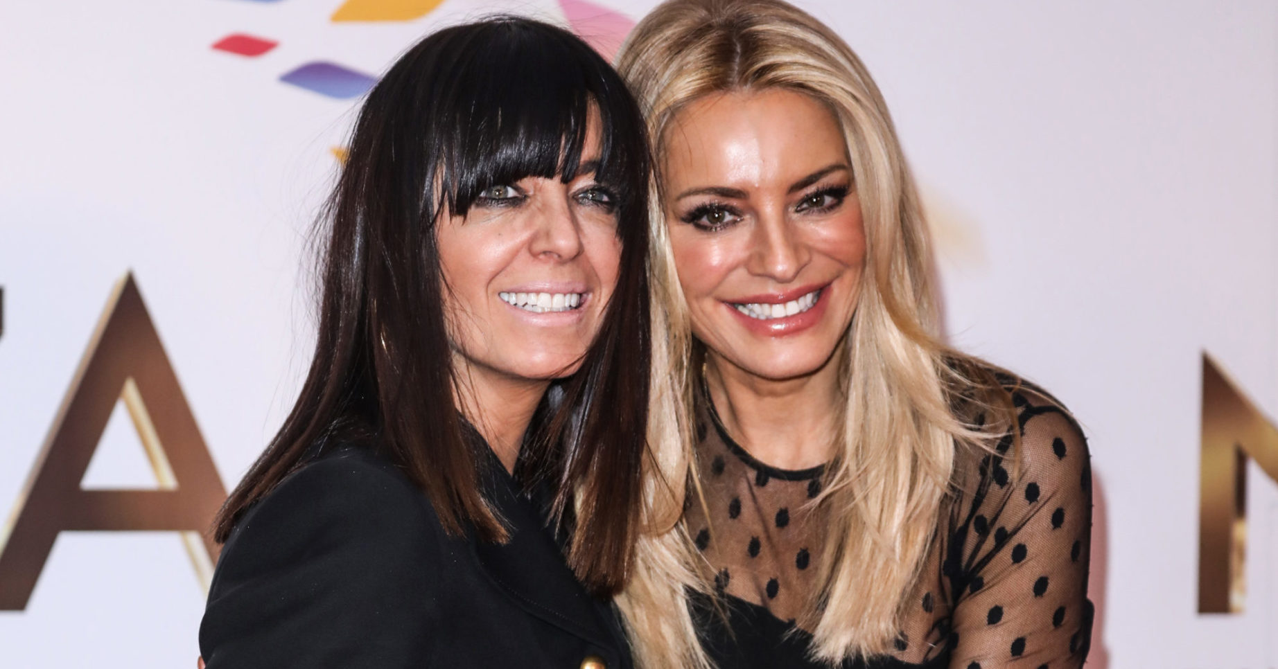 Claudia Winkleman and Tess Daly at the National Television Awards