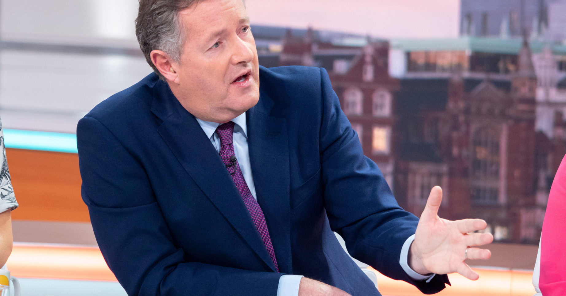 GMB Piers Morgan angry
