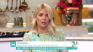 Holly Willoughby on This Morning