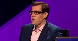 Richard Osman swore on Pointless