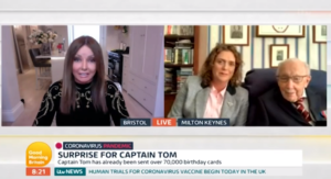 Captain Tom Moore on GMB