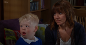 Emmerdale star Harvey Rogerson looks overjoyed in photo of first day back at school