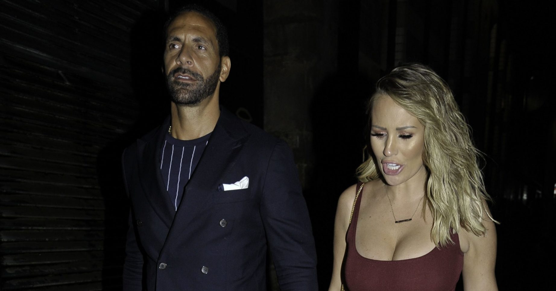 Kate Ferdinand and Rio Ferdinand