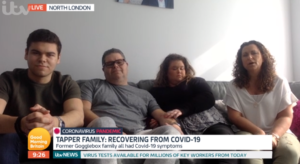 The Tapper Family on Good Morning Britain