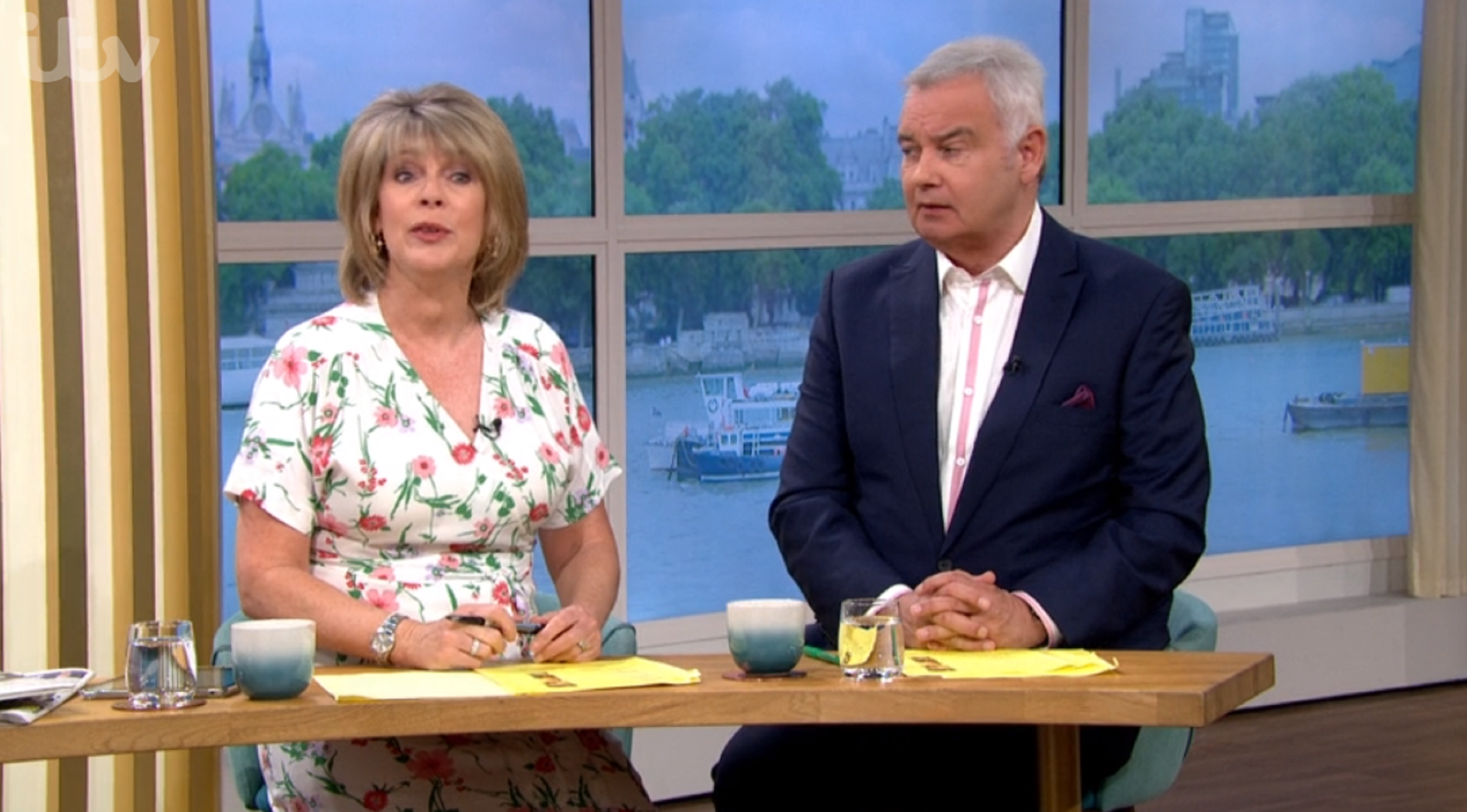 Ruth Langsford and Eamonn Holmes on This Morning