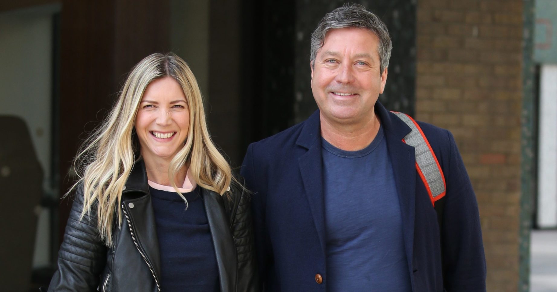 Lisa Faulkner and John Torode