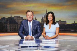 Where are Piers Morgan and Susanna Reid 