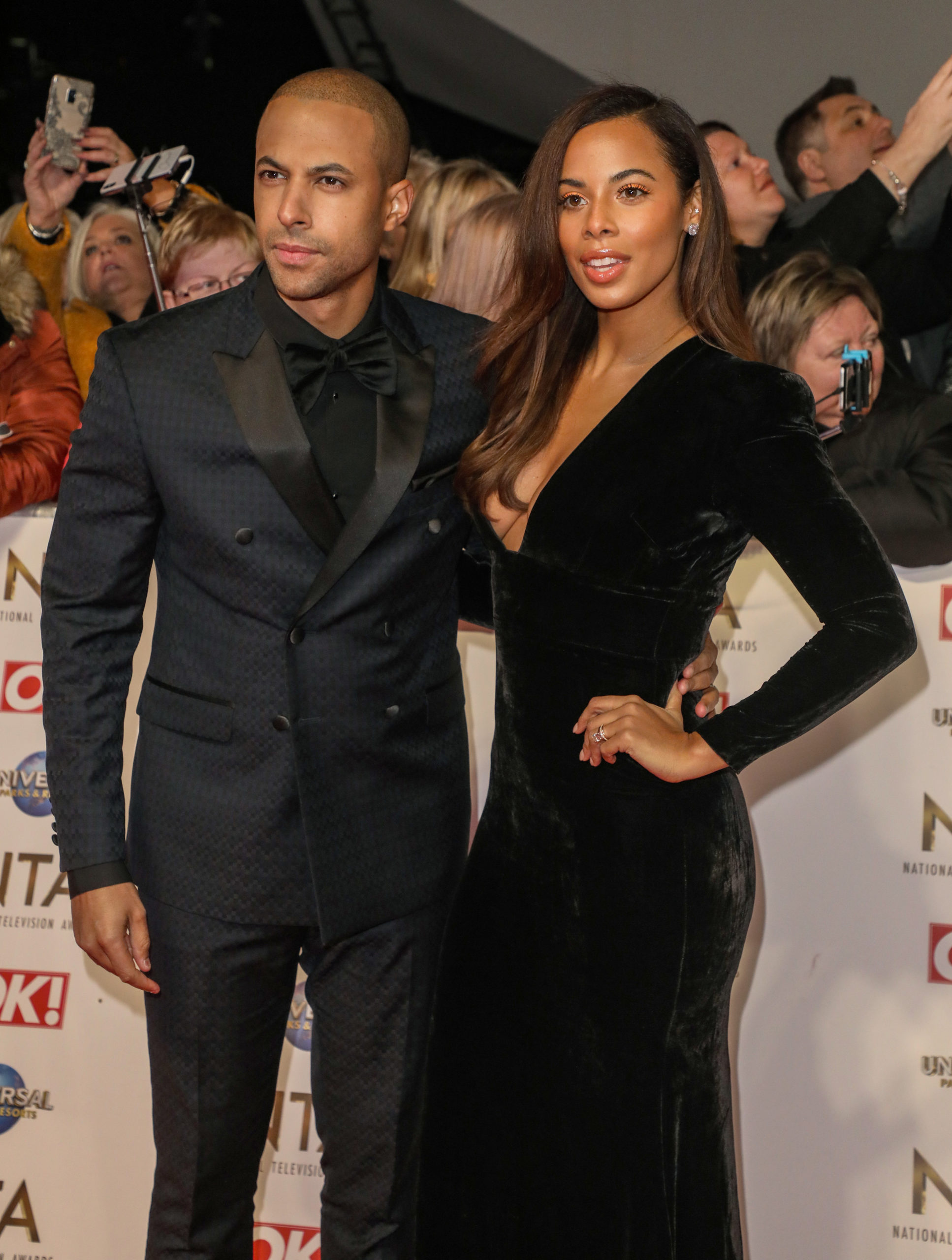 Marvin Humes and Rochelle Humes